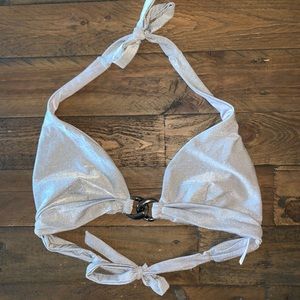silver vitamin A swim top